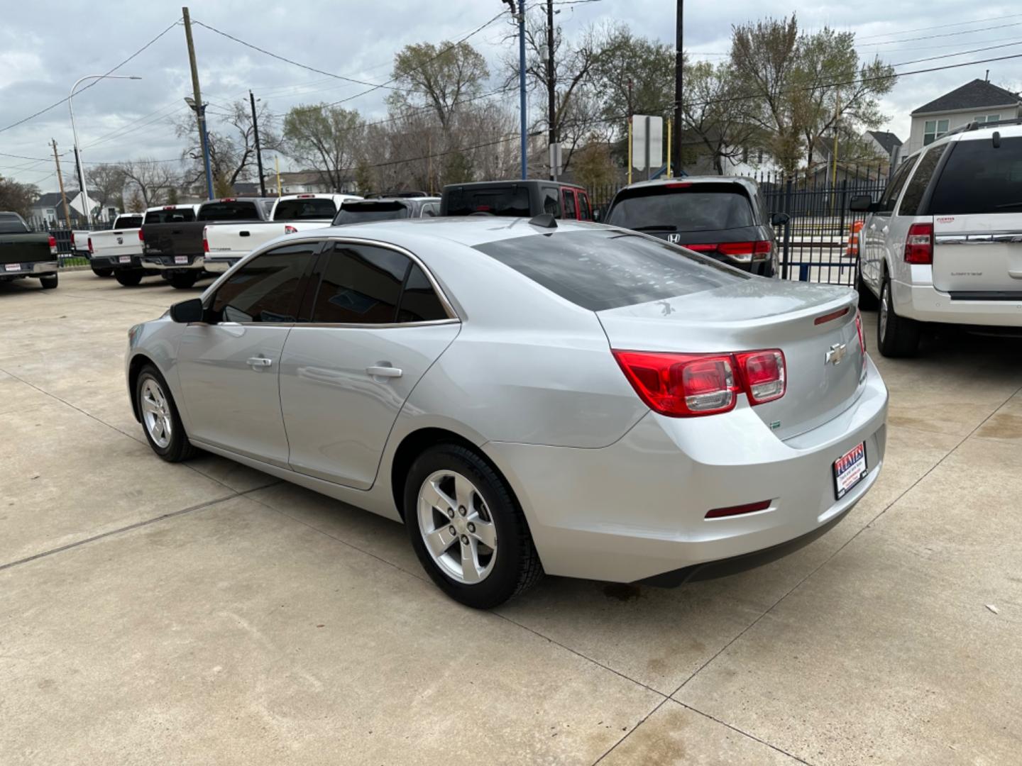 2014 Silver /Silver Chevrolet Malibu LS Fleet (1G11A5SL5EF) with an 2.5L L4 DOHC 16V engine, 6-Speed Automatic transmission, located at 1501 West 15th St., Houston, 77008, (713) 869-2925, 29.797941, -95.411789 - Photo#3